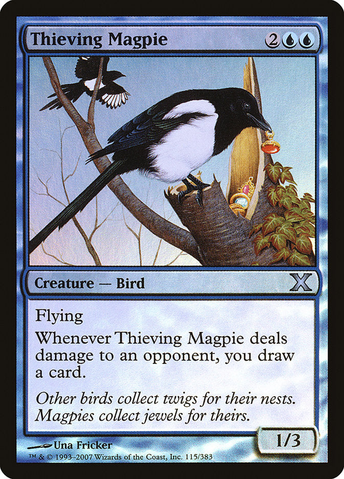 Thieving Magpie (Premium Foil) [Tenth Edition] - Destination Retro