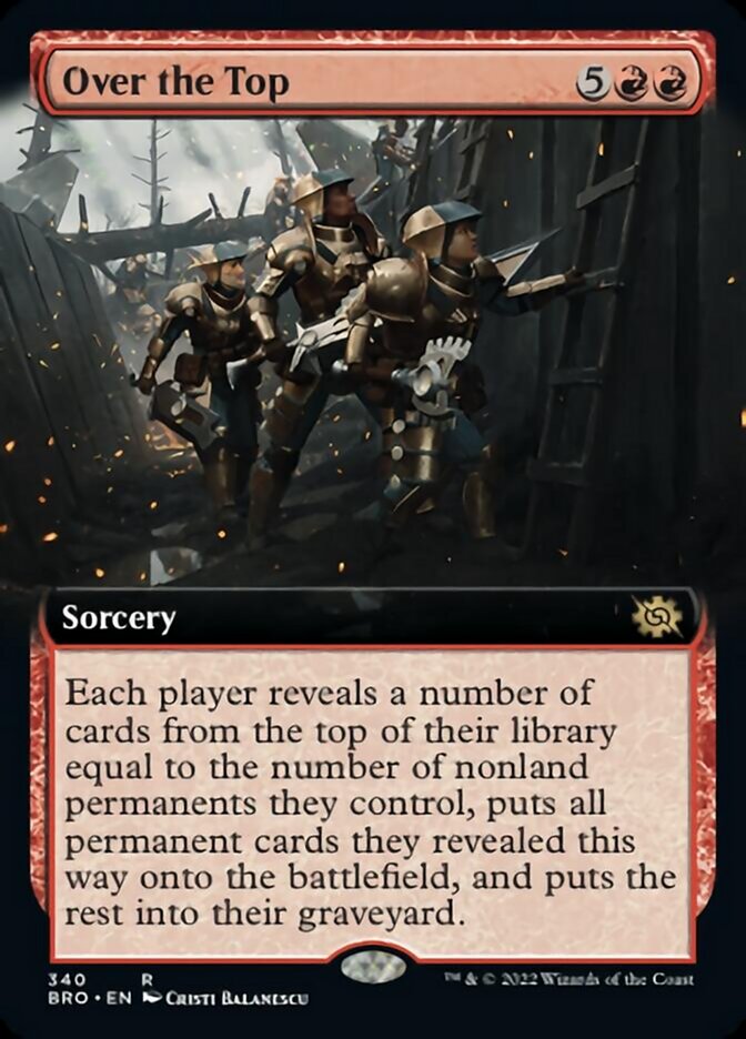 Over the Top (Extended Art) [The Brothers' War] - Destination Retro