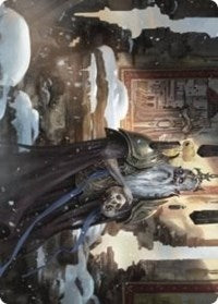Narfi, Betrayer King Art Card [Kaldheim: Art Series] - Destination Retro