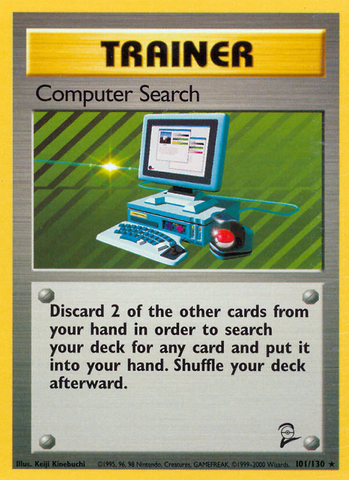 Computer Search (101/130) [Base Set 2] - Destination Retro