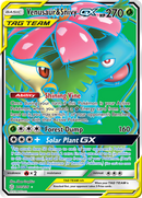 Venusaur & Snivy GX (210/236) [Sun & Moon: Cosmic Eclipse] - Destination Retro