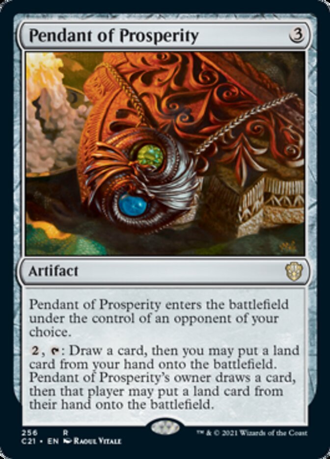 Pendant of Prosperity [Commander 2021] - Destination Retro