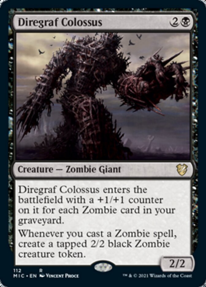 Diregraf Colossus [Innistrad: Midnight Hunt Commander] - Destination Retro