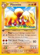 Piloswine (36/64) [Neo Revelation 1st Edition] - Destination Retro