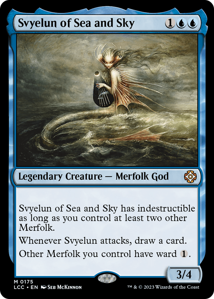 Svyelun of Sea and Sky [The Lost Caverns of Ixalan Commander] - Destination Retro