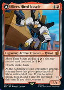 Slicer, Hired Muscle // Slicer, High-Speed Antagonist [Universes Beyond: Transformers] - Destination Retro