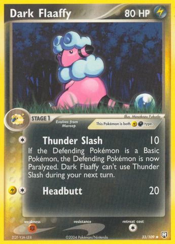 Dark Flaaffy (33/109) [EX: Team Rocket Returns] - Destination Retro