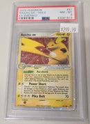 PSA - NM-MT 8 - RAICHU EX-HOLO EX EMERALD - POKEMON EX EMERALD - Destination Retro