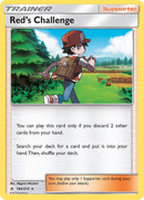 Red's Challenge (SM Unbroken Bonds) (184/214) [Theme Deck Exclusives] - Destination Retro