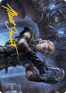 Delver of Secrets Art Card (Gold-Stamped Signature) [Innistrad: Midnight Hunt Art Series] - Destination Retro