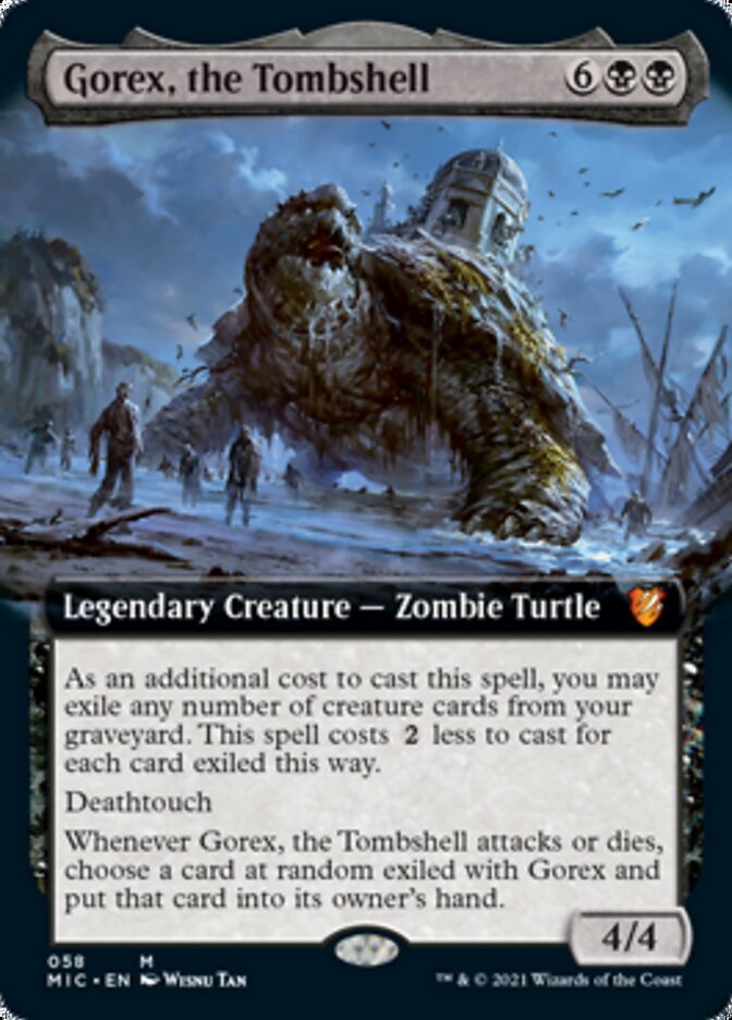 Gorex, the Tombshell (Extended) [Innistrad: Midnight Hunt Commander] - Destination Retro