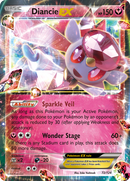 Diancie EX (72/124) [XY: Fates Collide] - Destination Retro