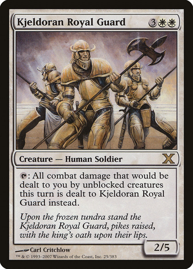 Kjeldoran Royal Guard [Tenth Edition] - Destination Retro