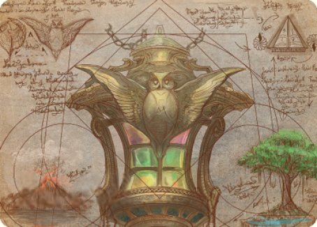Chromatic Lantern Art Card [The Brothers' War Art Series] - Destination Retro