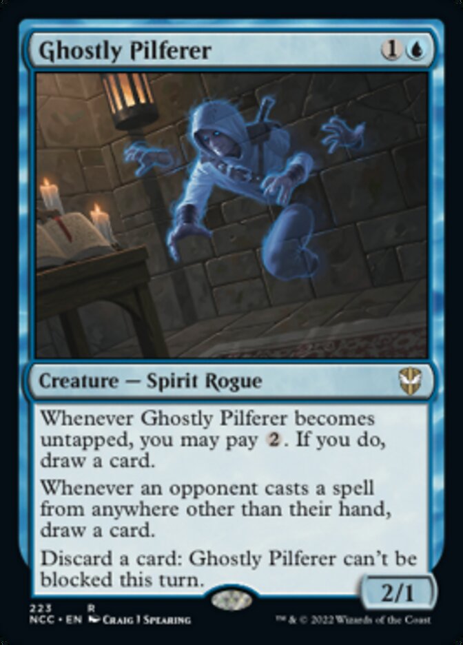 Ghostly Pilferer [Streets of New Capenna Commander] - Destination Retro