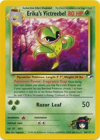Erika's Victreebel (26/132) [Gym Heroes Unlimited] - Destination Retro
