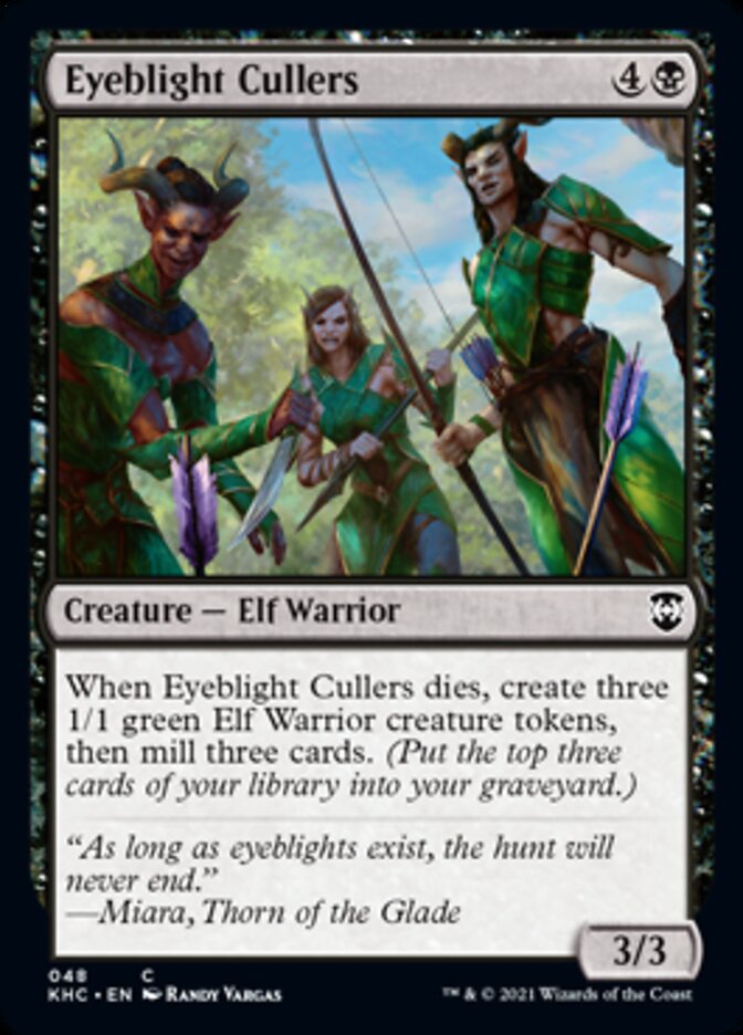 Eyeblight Cullers [Kaldheim Commander] - Destination Retro