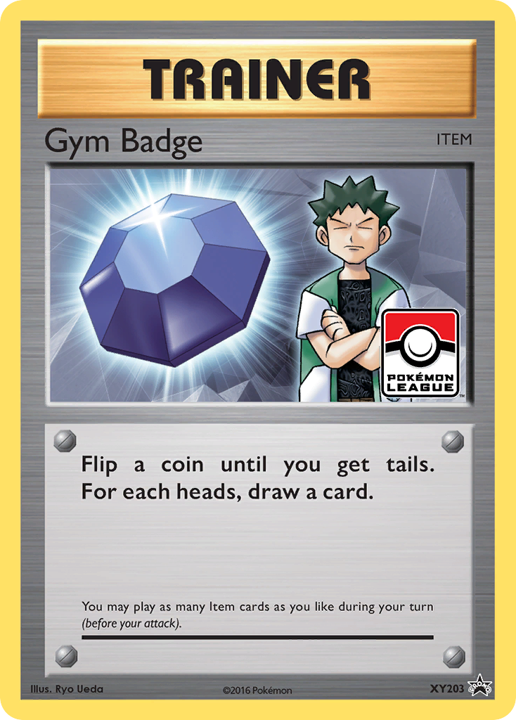 Gym Badge (XY203) [XY: Black Star Promos] - Destination Retro