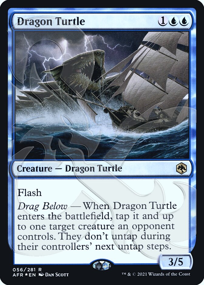 Dragon Turtle (Ampersand Promo) [Dungeons & Dragons: Adventures in the Forgotten Realms Promos] - Destination Retro