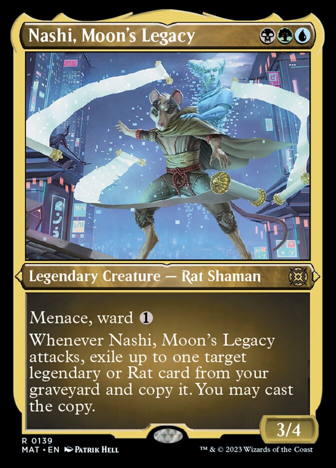 Nashi, Moon's Legacy (Foil Etched) [March of the Machine: The Aftermath] - Destination Retro