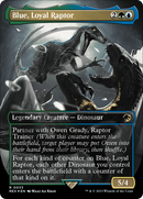 Blue, Loyal Raptor Emblem (Borderless) [Jurassic World Collection Tokens] - Destination Retro
