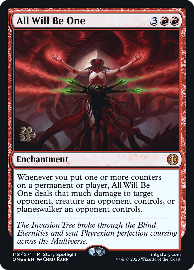 All Will Be One [Phyrexia: All Will Be One Prerelease Promos] - Destination Retro