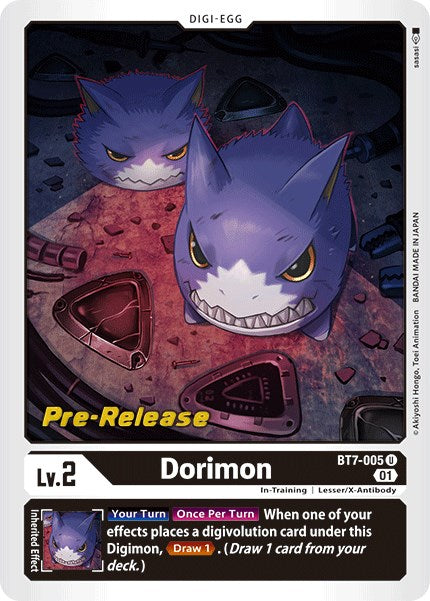 Dorimon [BT7-005] [Next Adventure Pre-Release Cards] - Destination Retro