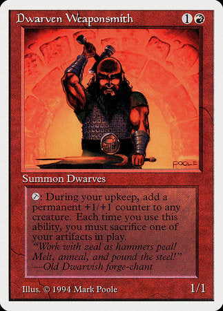 Dwarven Weaponsmith [Summer Magic / Edgar] - Destination Retro