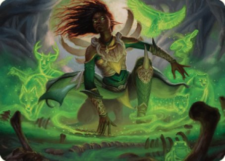 Fauna Shaman Art Card [The Brothers' War Art Series] - Destination Retro