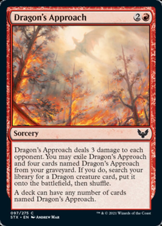 Dragon's Approach [Strixhaven: School of Mages] - Destination Retro