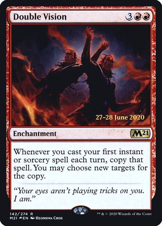 Double Vision  [Core Set 2021 Prerelease Promos] - Destination Retro