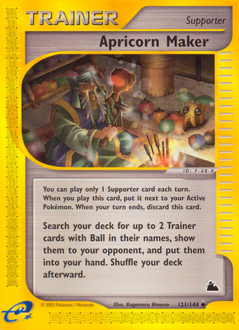 Apricorn Maker (121/144) [Skyridge] - Destination Retro