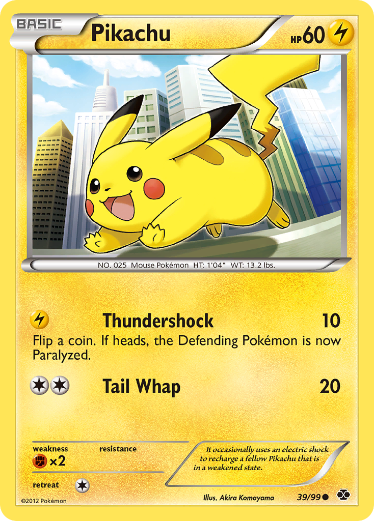 Pikachu (39/99) [Black & White: Next Destinies] - Destination Retro