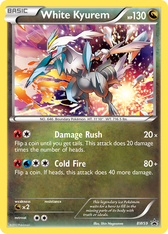 White Kyurem (BW59) [Black & White: Black Star Promos] - Destination Retro