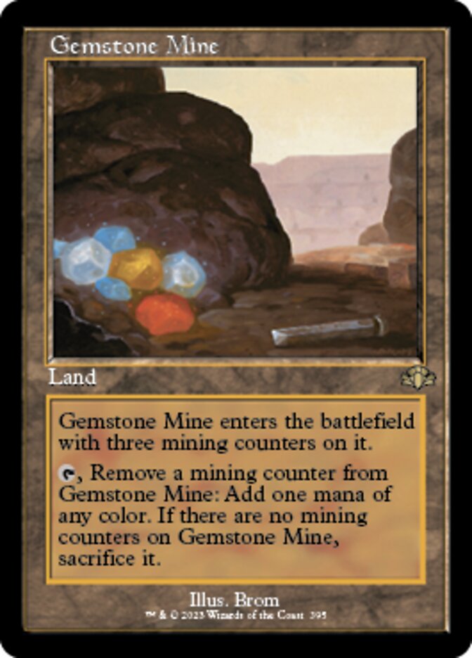 Gemstone Mine (Retro) [Dominaria Remastered] - Destination Retro