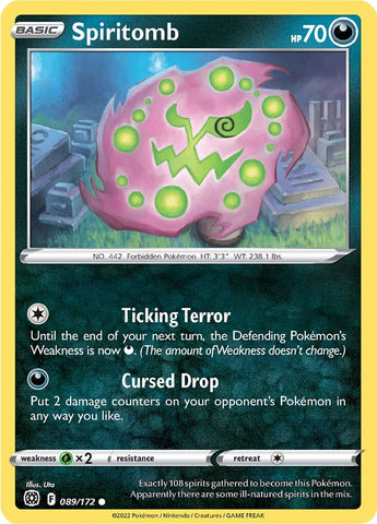Spiritomb (089/172) [Sword & Shield: Brilliant Stars] - Destination Retro