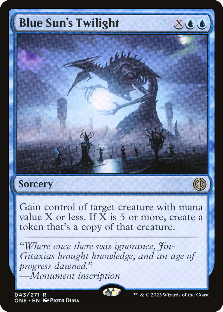 Blue Sun's Twilight [Phyrexia: All Will Be One] - Destination Retro