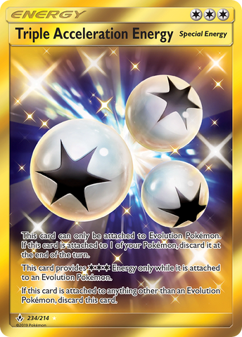 Triple Acceleration Energy (234/214) [Sun & Moon: Unbroken Bonds] - Destination Retro