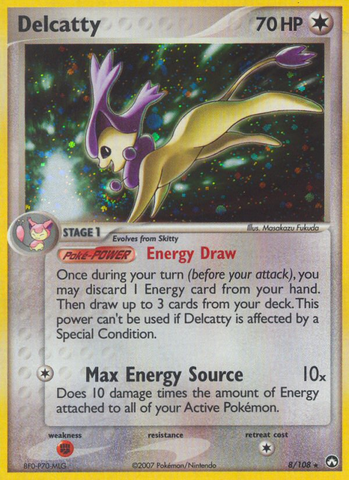 Delcatty (8/108) [EX: Power Keepers] - Destination Retro
