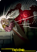 Agonizing Remorse Art Card (Gold-Stamped Signature) [Strixhaven: School of Mages Art Series] - Destination Retro
