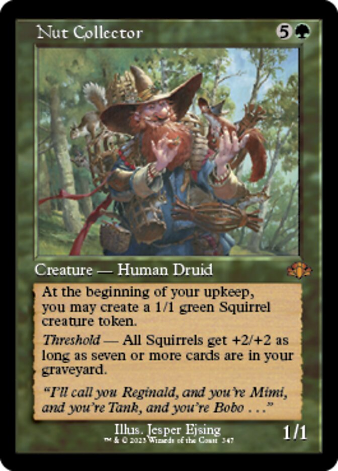 Nut Collector (Retro) [Dominaria Remastered] - Destination Retro