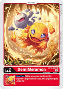 DemiMeramon [BT10-001] [Xros Encounter Pre-Release Cards] - Destination Retro