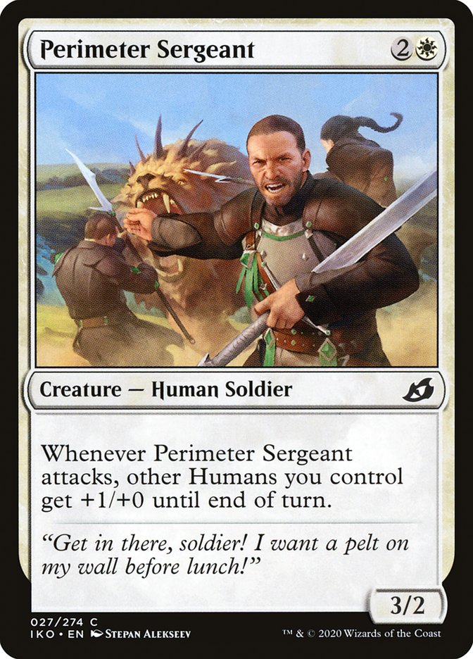 Perimeter Sergeant [Ikoria: Lair of Behemoths] - Destination Retro