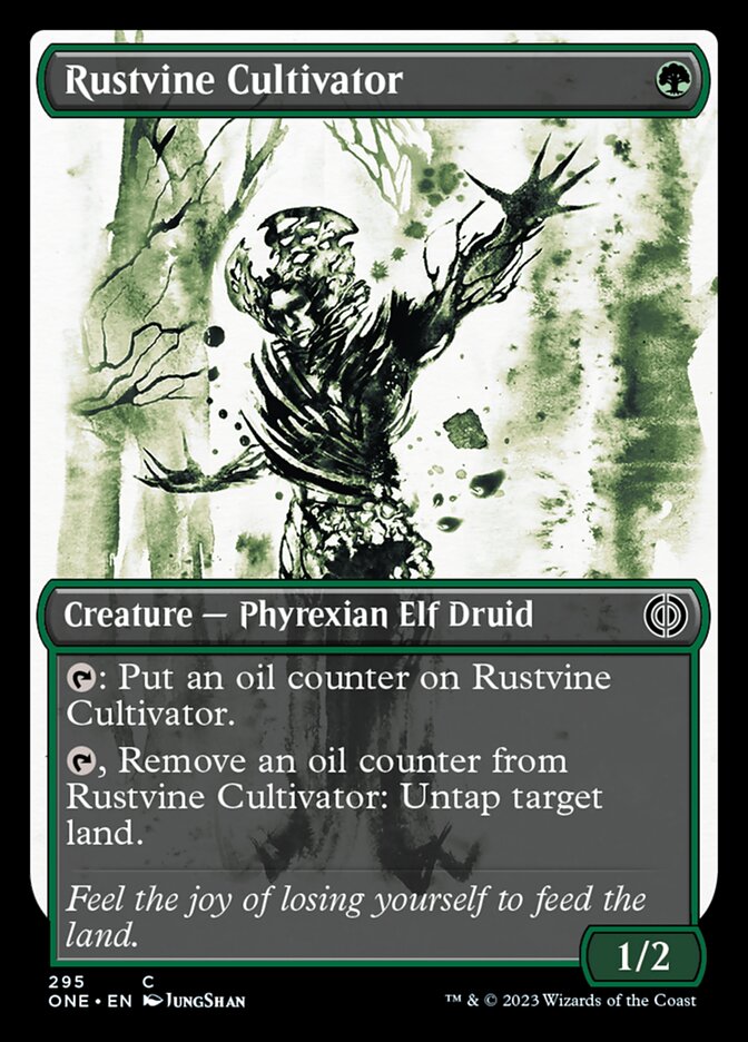 Rustvine Cultivator (Showcase Ichor) [Phyrexia: All Will Be One] - Destination Retro