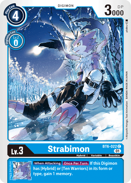 Strabimon [BT6-022] [Double Diamond] - Destination Retro