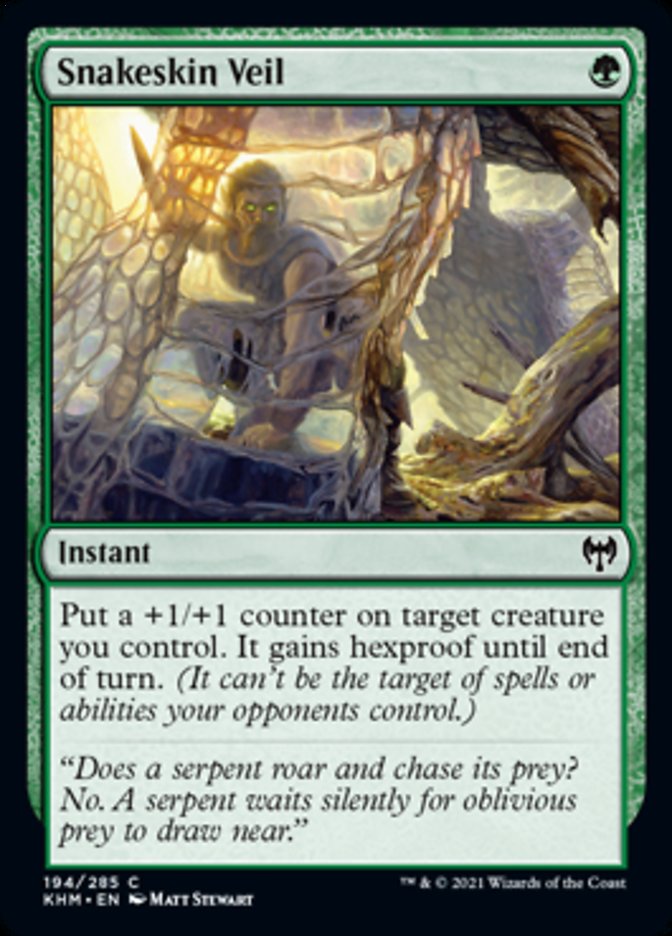 Snakeskin Veil [Kaldheim] - Destination Retro