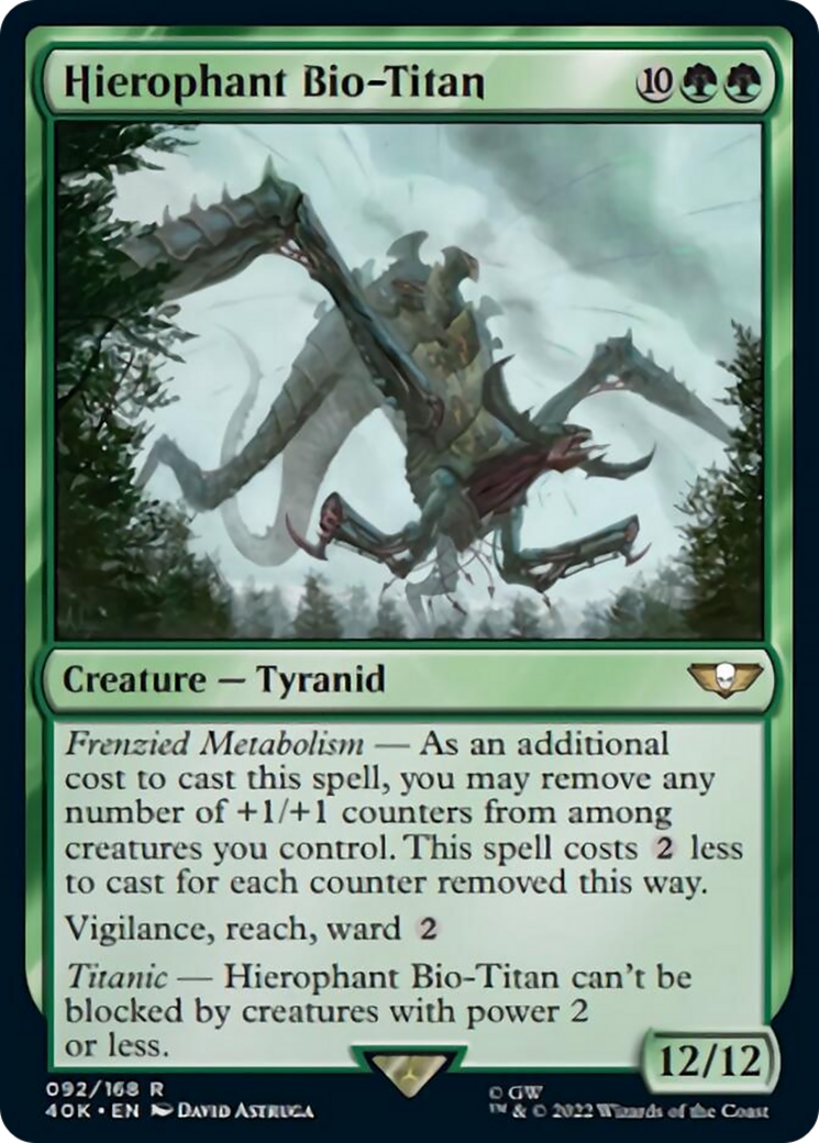 Hierophant Bio-Titan [Universes Beyond: Warhammer 40,000] - Destination Retro
