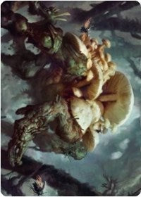 Swarm Shambler Art Card [Zendikar Rising Art Series] - Destination Retro
