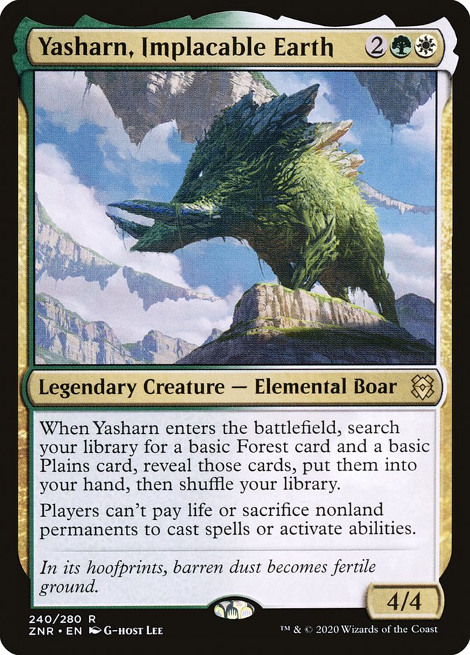 Yasharn, Implacable Earth [Zendikar Rising] - Destination Retro