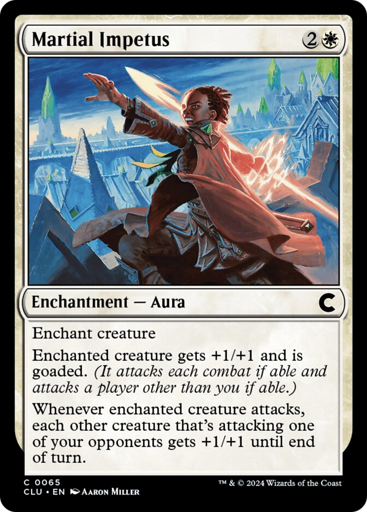 Martial Impetus [Ravnica: Clue Edition] - Destination Retro